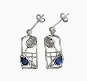Saltire Earrings