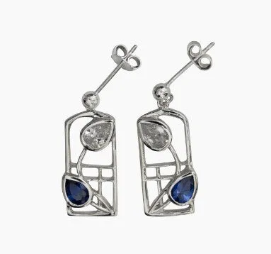 Saltire Earrings