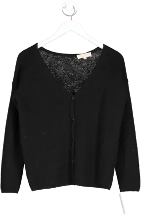 Sezane Black Barry Cardigan UK S