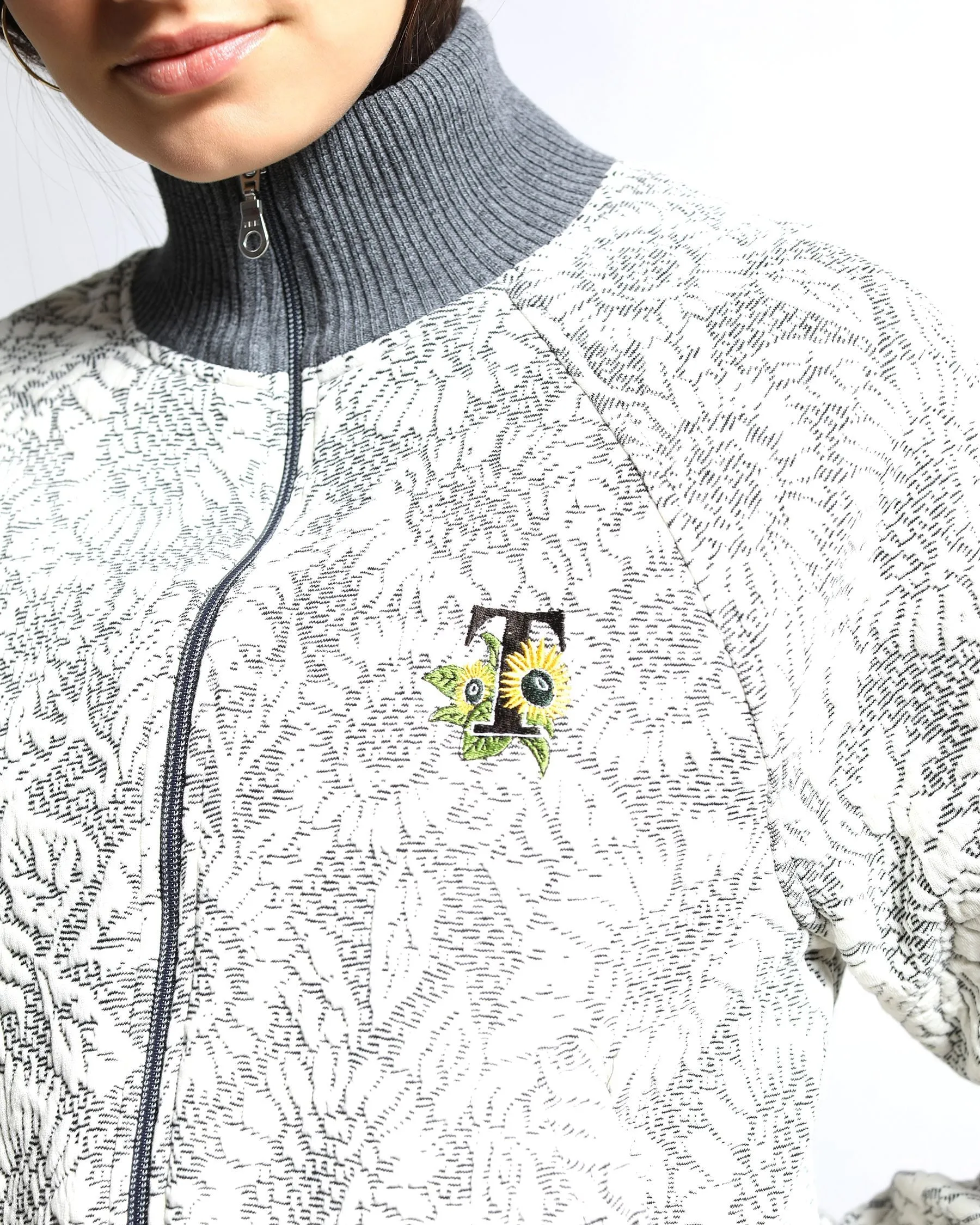 Sunflower 3D Blister Bomber Jacket (FINAL SALE)