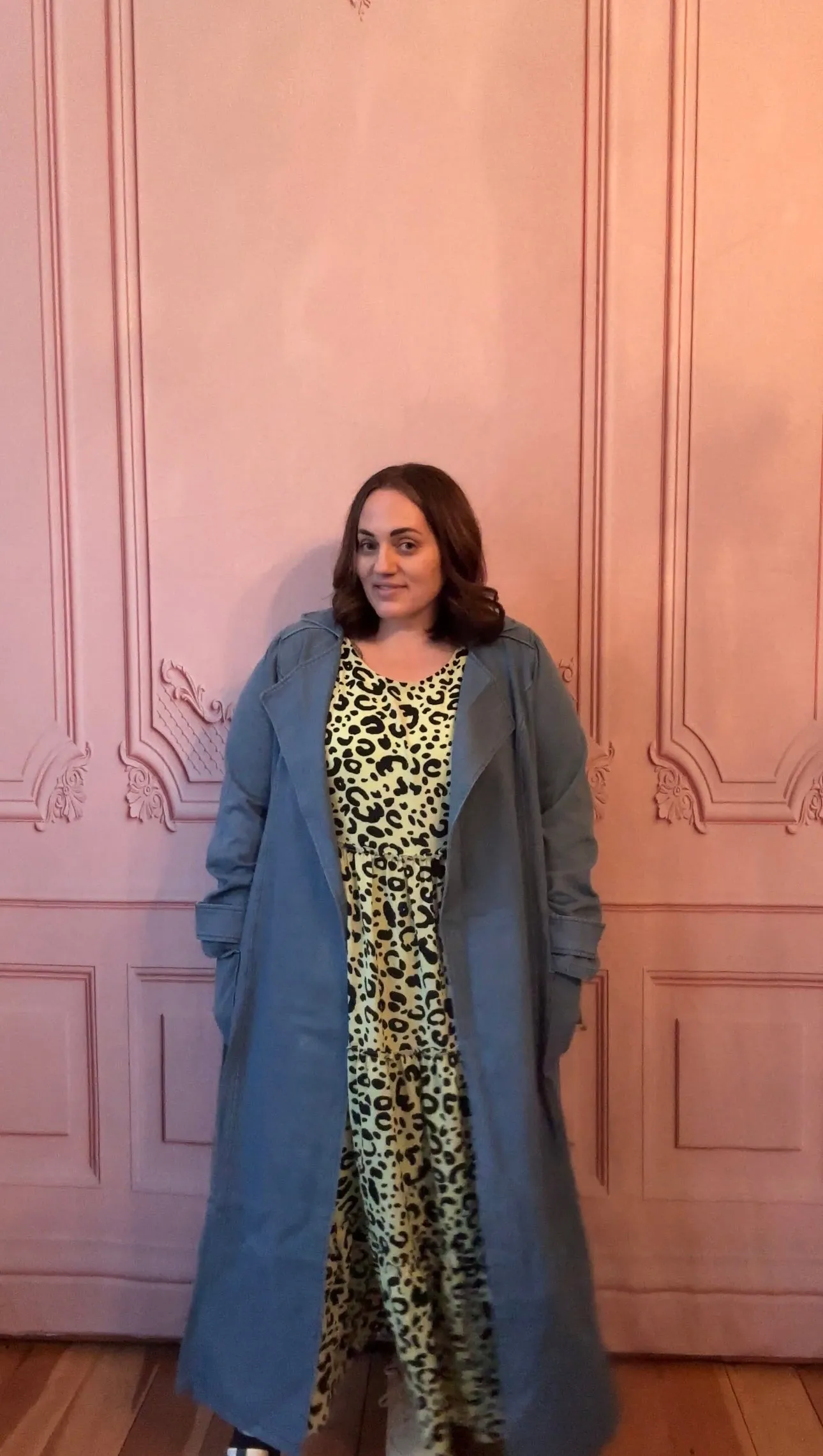 Sydney Denim trench - light blue - PRE ORDER