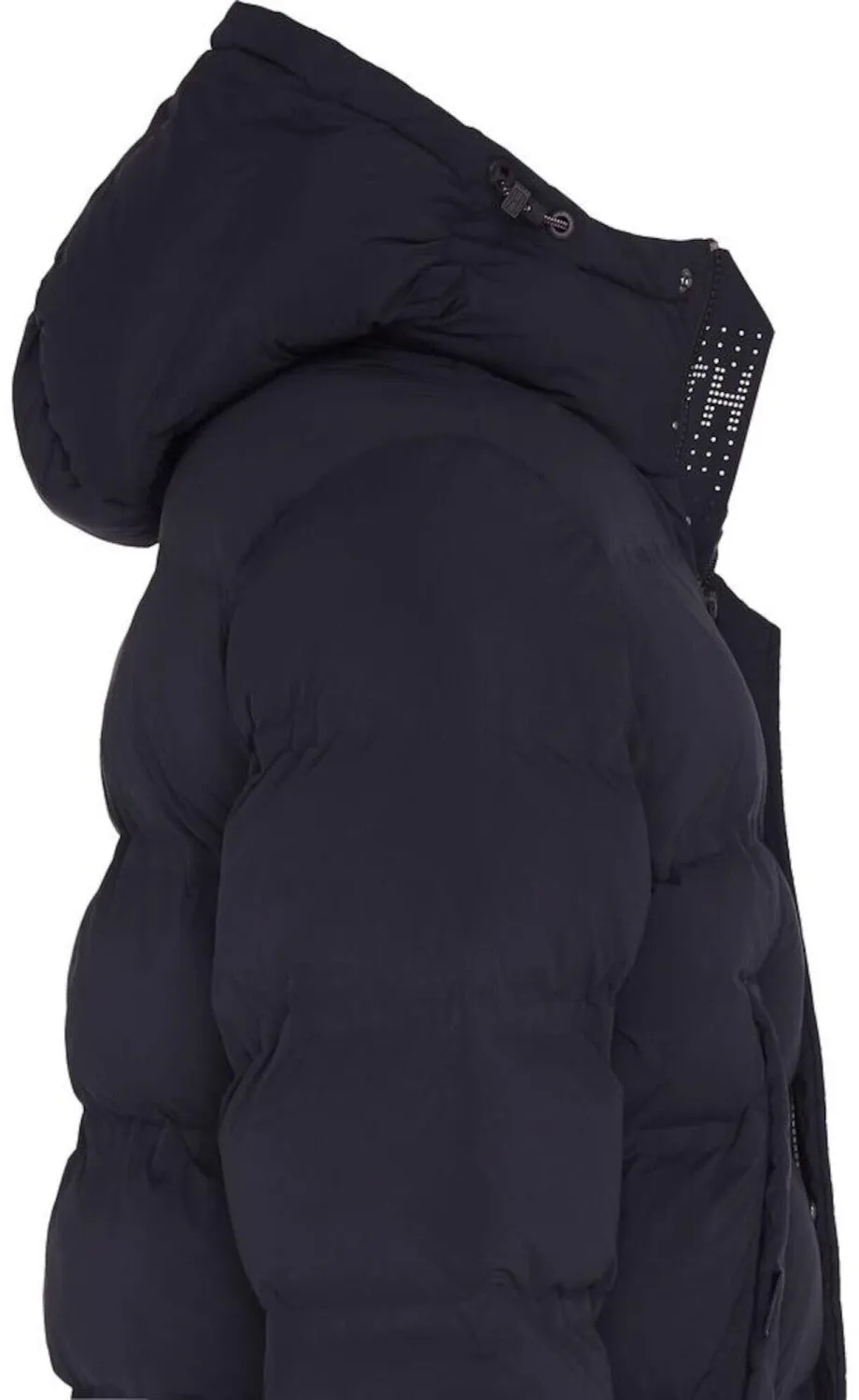 Tommy Hilfiger Padded Hooded Stretch Bomber Jacket