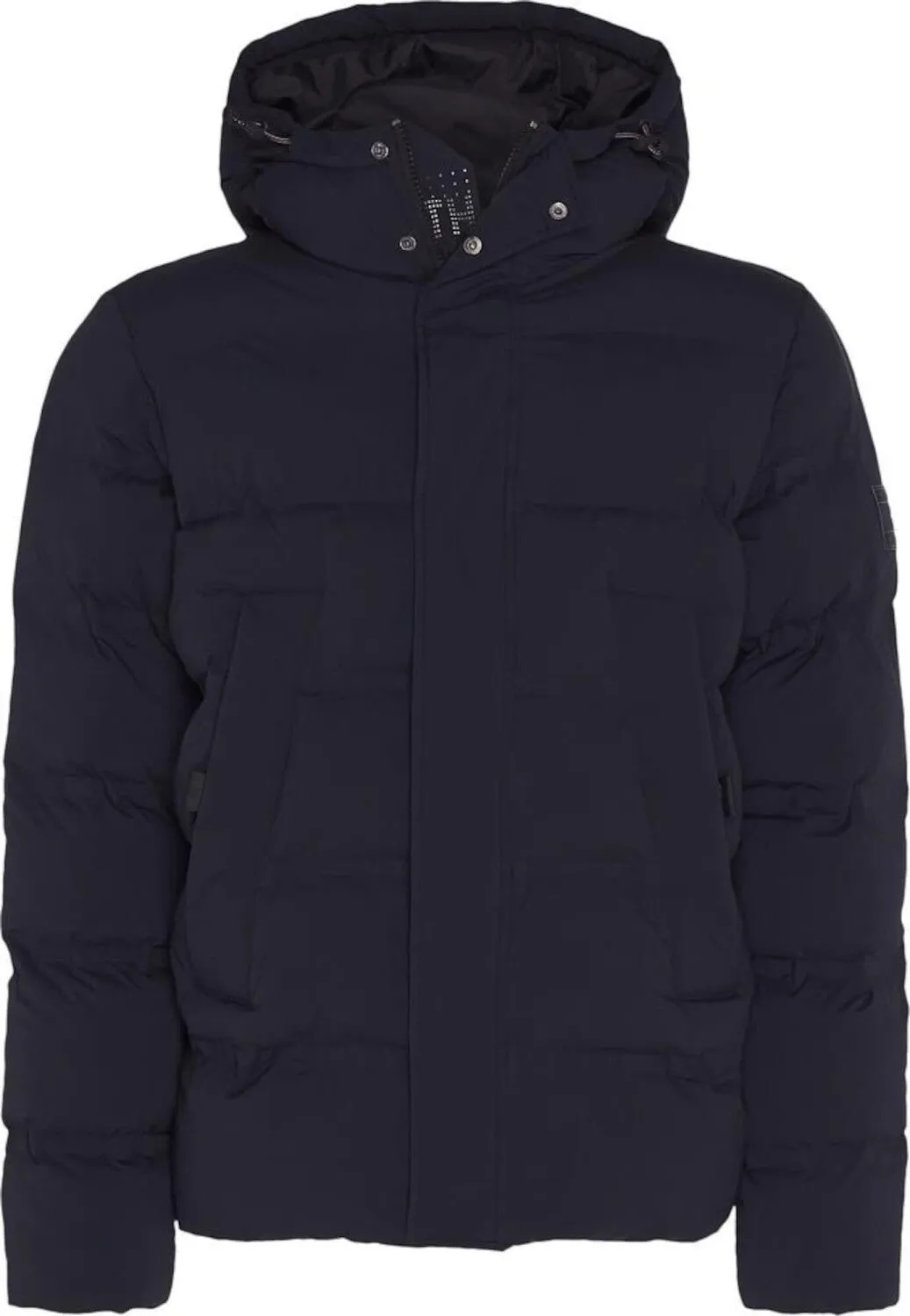 Tommy Hilfiger Padded Hooded Stretch Bomber Jacket