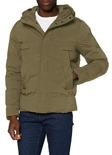 Tommy Hilfiger Padded Hooded Stretch Bomber Jacket