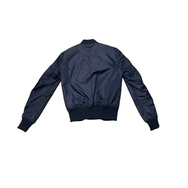 Blue Hollywood Top Gun Womens Bomber Jacket - 51678 52387 179